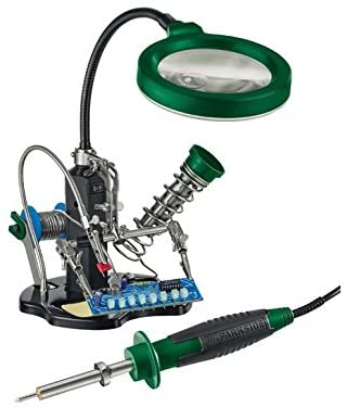 Parkside Soldering Station with LED Magnifying Glass and Soldering Iron Plll 16 A1