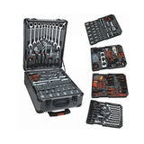 Tool set with ratchet wrench alum case 256pcs, Swiss tools